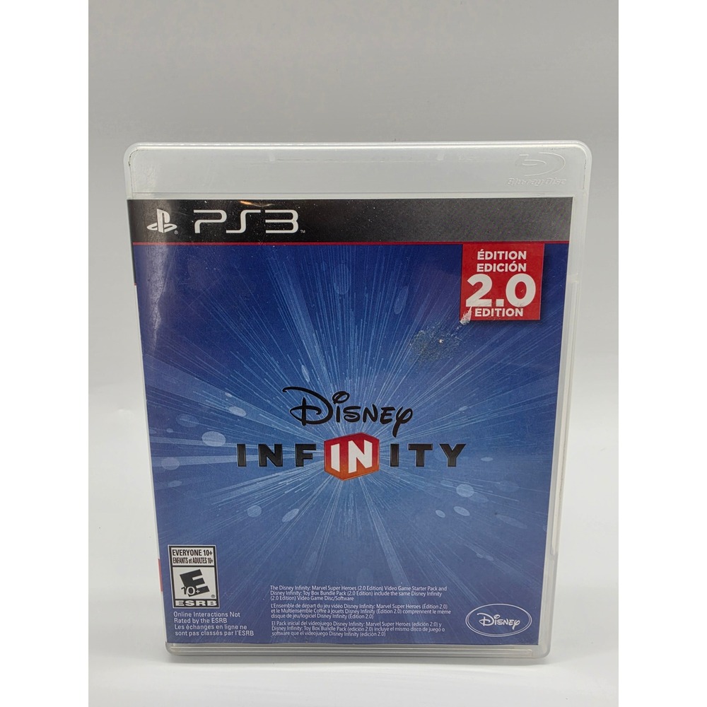 Disney Infinity 2.0 Edition Sony PS3 PlayStation 3 Marvel Super Heroes Game Disc